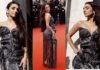 Masoom Minawala in custom Amit Aggarwal Cannes Film Festival