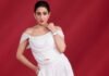 Sara Ali Khan Chooses Summer Away Top During ‘Pati Patni Aur Woh Do’ Promotions Sara Ali Khan Wears Summer Away Top for Film Promotions