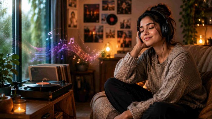 Why We Listen to the Same Songs on Repeat