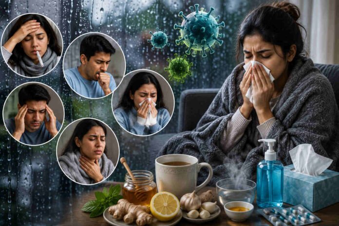 Viral and Flu in Monsoon Season