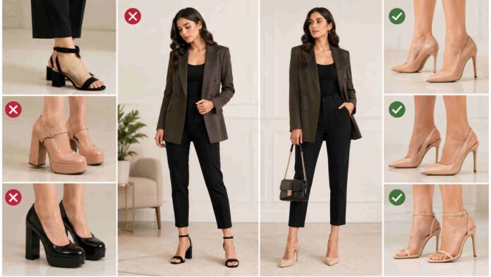 The Wrong Heels Can Make You Look Shorter