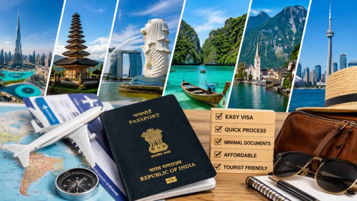 Easy Tourist Visas for Indians 2026