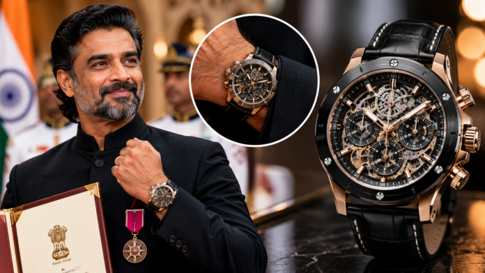 R. Madhavan Padma Shri Watch