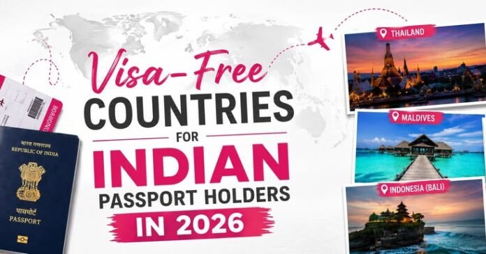 Visa-Free Countries for Indians