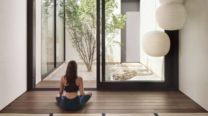 mini wellness spaces at home