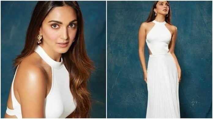 Kiara Advani white look