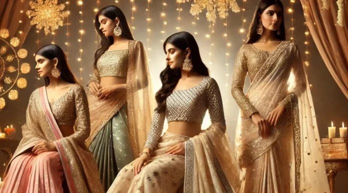 tissue metallic fabrics